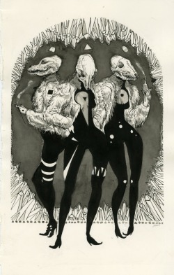 3liza:  jensineeckwall:  Three Witches and the Perfect Forms,