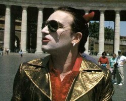 Bono  - July 1993  Rome - Vatican,  St Peter’s Square