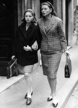 hollywoodlady:  Ingrid Bergman and Isabella Rossellini 