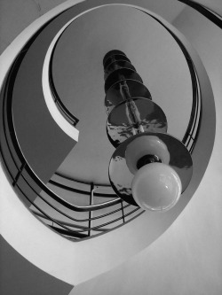 De La Warr Pavilion stairwell, Bexhill, East Sussex designed