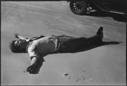 wonderfulambiguity:  Walker Evans; Peter Sekaer Lying on Sand,