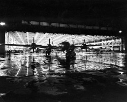 B-29 Superfortress rolling out of Boeing’s Wichita plant,