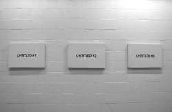 bencarrick:  “Triptych No.1” Acrylic on Canvas 2011 