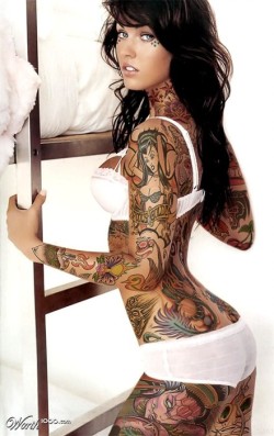 twisted-diversity:  Tatted up! <3 