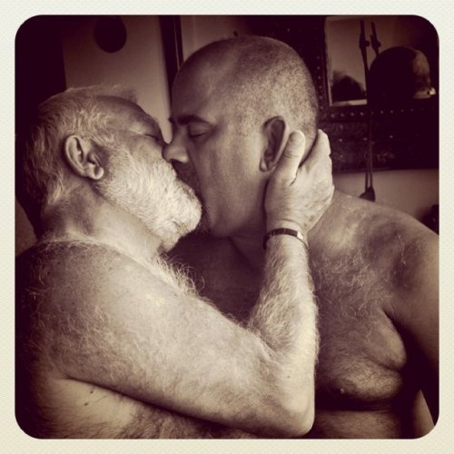 houseofgianorso:  Love knows no age, no sex, no gender. Love is love. (Taken with instagram) Javier & Gabriel_Madrid, august 2007 www.gianorso.com 