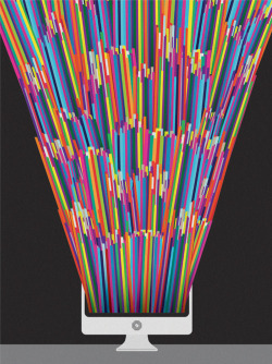 motif: color orgy curioos-arts:  Joe Van Wetering (USA) - Portfolio
