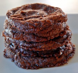 gastrogirl:  3 (to 5) ingredient nutella cookies. 