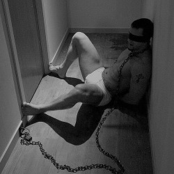prvrtd:  chained and waiting in a closet 