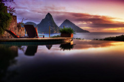 westeastsouthnorth:  Jade Mountain, St. Lucia (by Stephankarg)