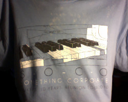 platformfire:  Somehow, my favorite Something Corporate shirt