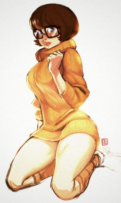 nerdsexins:  sexy velma :Dhttp://vanessasmith.tumblr.com/post/5078383756 