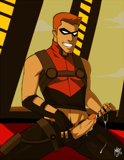 yaoi4nerds:  Speedy from Young Justice drawn by sablechan 