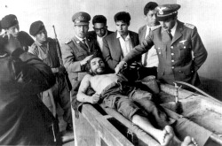 The day after his execution on October 10, 1967, Guevara’s