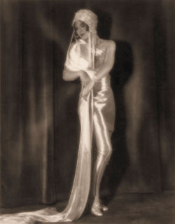 Nancy Carroll in a 1920’s Bridal Gown  