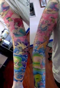 fuckyeahtattoos:  my sleeve 