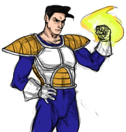 someone’s request for superman in saiyan armor; I thought