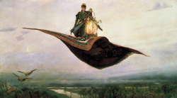 Vasnetsov Viktor Mikhailovich (1848 — 1926)Flying Carpet, 1880Oil