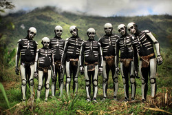 snowce:  Tribes people, Western Highlands, Papua New Guinea.