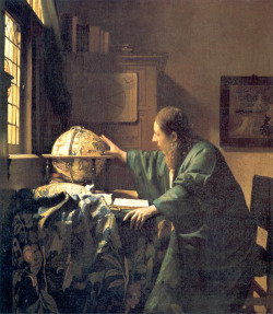 pearls-and-empty-rooms:  The Astronomer 1668 Johannes Vermeer