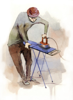 allthefucksidontgive:  Ironing the Laces by Dmitriy Rebus Larin