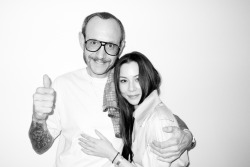 It is really weird to see people on Terry Richardson’s