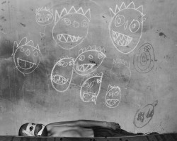 Room of the Ninja Turtles  photo by Roger Ballen; Shadow Chamber