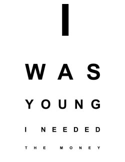 letsgobananas:  I Was Young… by Allen Grubesic (2007) Silkscreen