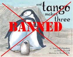 The book, ‘And Tango Makes Three’, is a children’s book