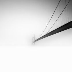 black-and-white:  bridge study | by LazeeBonez 