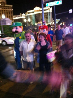 It&rsquo;s the Mario Bros. !!!!!!! Vegas!