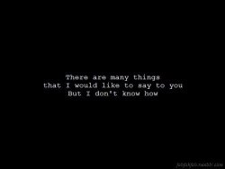 now I'm the one who's hurting.