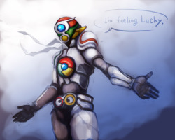 coloroftheconqueringking:  yews:  Kamen Rider Google Are you feeling lucky?  Holy KEWL. Maybe it’s pronunced Kamen Raida Goo-Garu…  Cannot unsee googly eyes jiggling around on his belt.