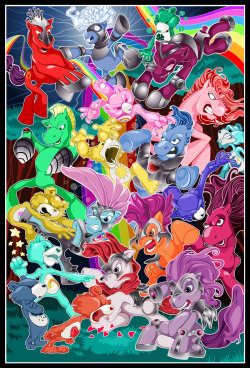 herochan:  Care Bears are Territorial - by Carl Broaddus Herochan