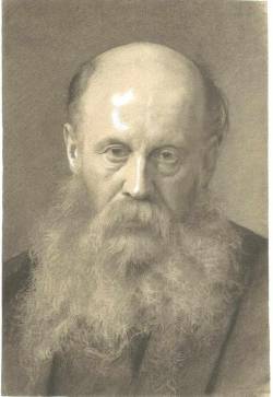 imalakk:  Portrait of a man with beard by Gustav Klimt 