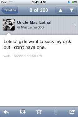 Hahah mac lethal