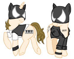 orlyman:  rainbownapalm:  MLP Bloody Beetroots.  MY LITTLE WHOOP