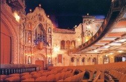 thingsandschemes:  This is the Tampa Theatre. It was built in