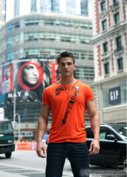 sublimecock:  Philip Fusco, orange crush. 