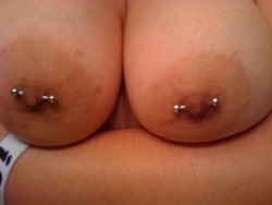 letsfuckwithglitter:  A big Closeup of my boobs and piercings!