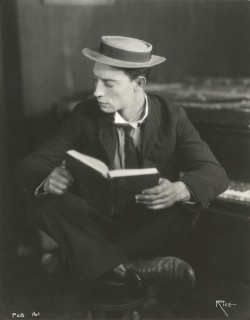 theloudestvoice:  Buster Keaton photographed by Arthur Rice,