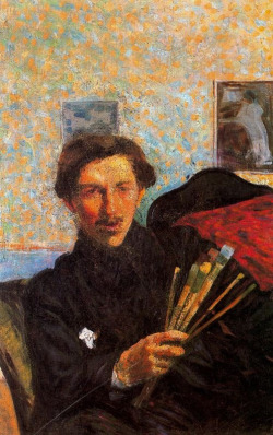 paperimages:  Umberto Boccioni  (1882-1916). Self-Portrait,