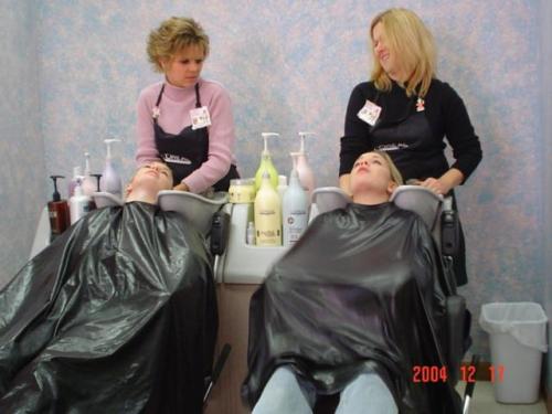 “yes, both guys will have a perm now. funny, right?”