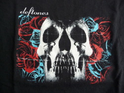 dutchdeftones:  2003 Deftones - s/t Tour t-shirt Front