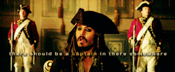 suchgreatdream:  - Você é Jack Sparrow? - Deveria haver um