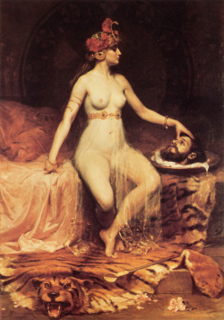 lemon2jul:  Pierre Bonnaud (1865-1930)  SaloméOil on canvas