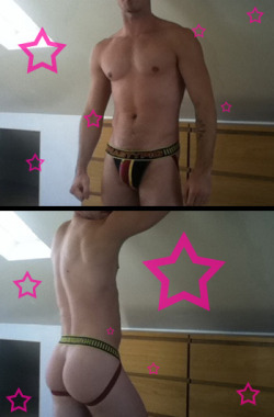 @JakeShears shows off his new jockstrap! [#jakeshears #gayporn