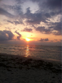 This morning&rsquo;s Miami sunrise.
