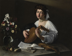 malebeautyinart:  Carravagio - The Lute Player [c.1596] by Gandalf’s