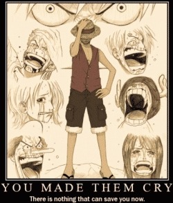 mmrconroy:  AWWWWWW luffy standing up for his crew 