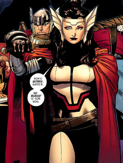 fuckyeahladysif:  aowins:  Sif  The Mighty Thor #2  by Olivier